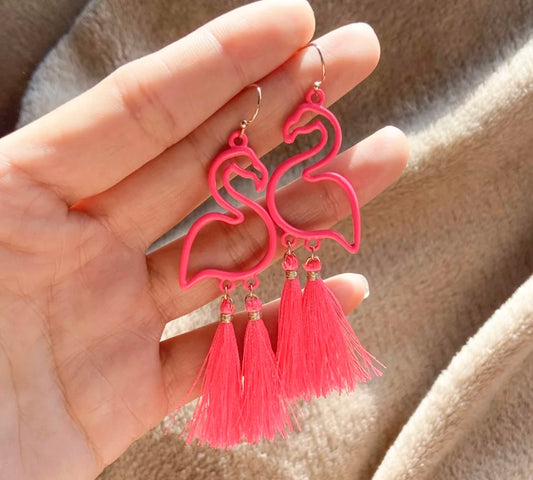Taylor Swift Flamingo Pink Kolye/ Küpe