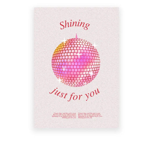 Taylor Swift Mirrorball Poster