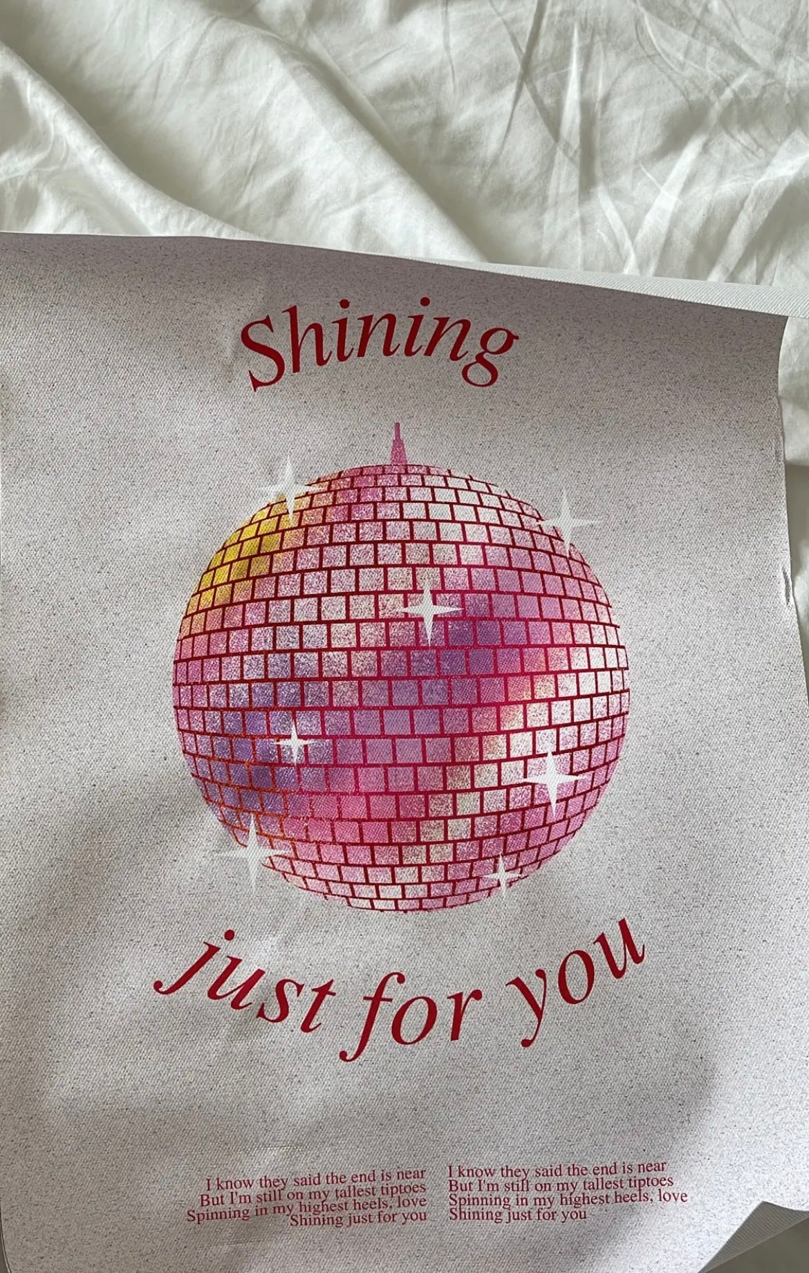 Taylor Swift Mirrorball Poster